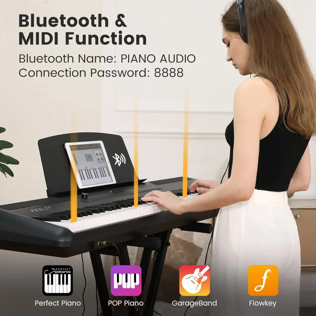 88 key digital piano